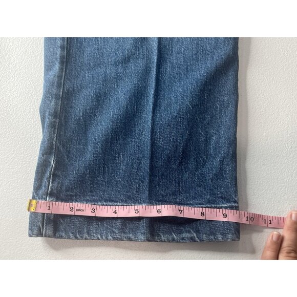 Talbots Jeans Size 8P Petite Wide Leg Crop Jeans - Picture 9 of 11